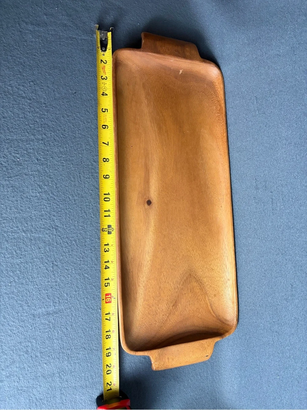Vintage 70s Wooden Corn on The Cob Holders Complete Set Of 6 Teakwood Monkey Pod